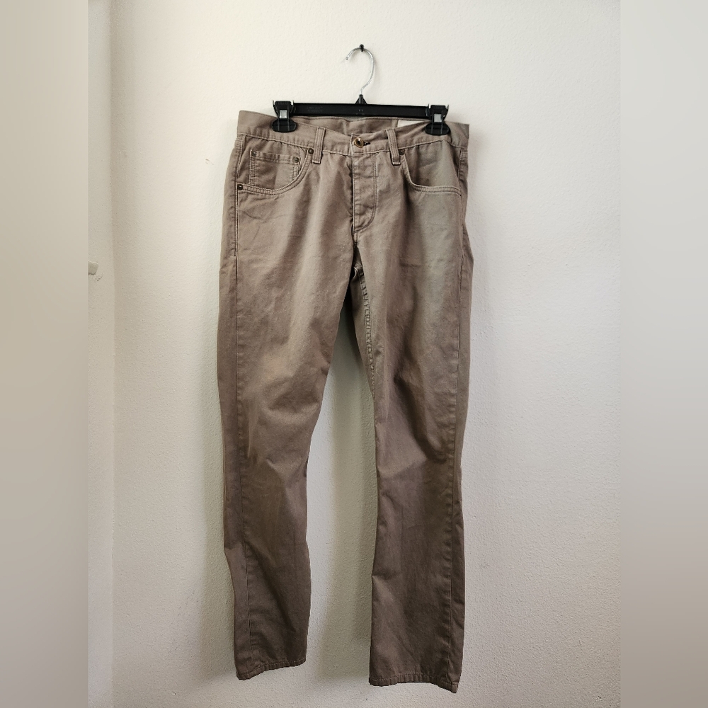 Rag & Bone Men's Standard Issue Fit 2 Slim Leg Distrsd Grey 100% Cotton Size‎ 30